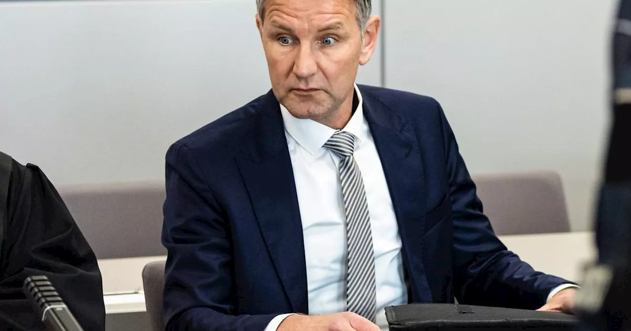 Björn Höcke-Prozess: Höcke streitet Vorwürfe ab