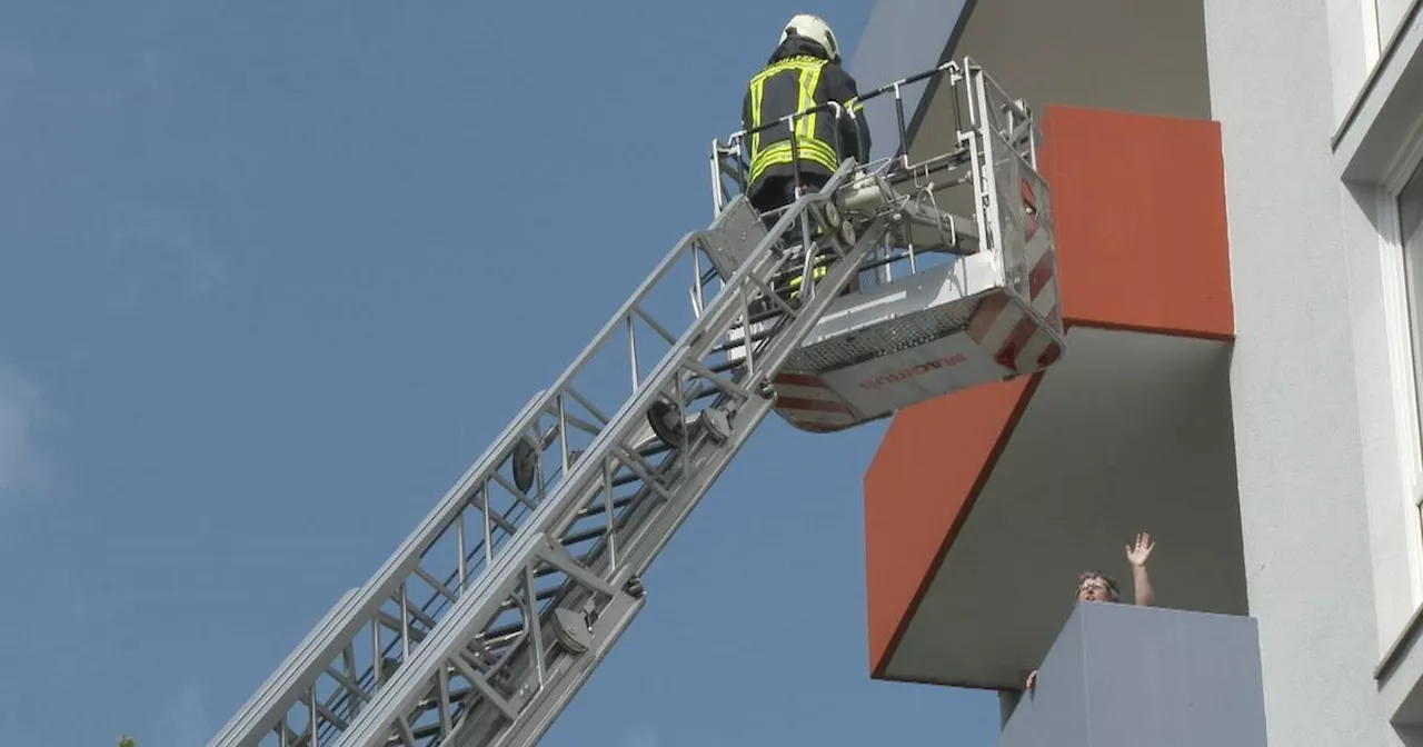 Geldern: Vier Verletzte bei Brand in Hochhaus