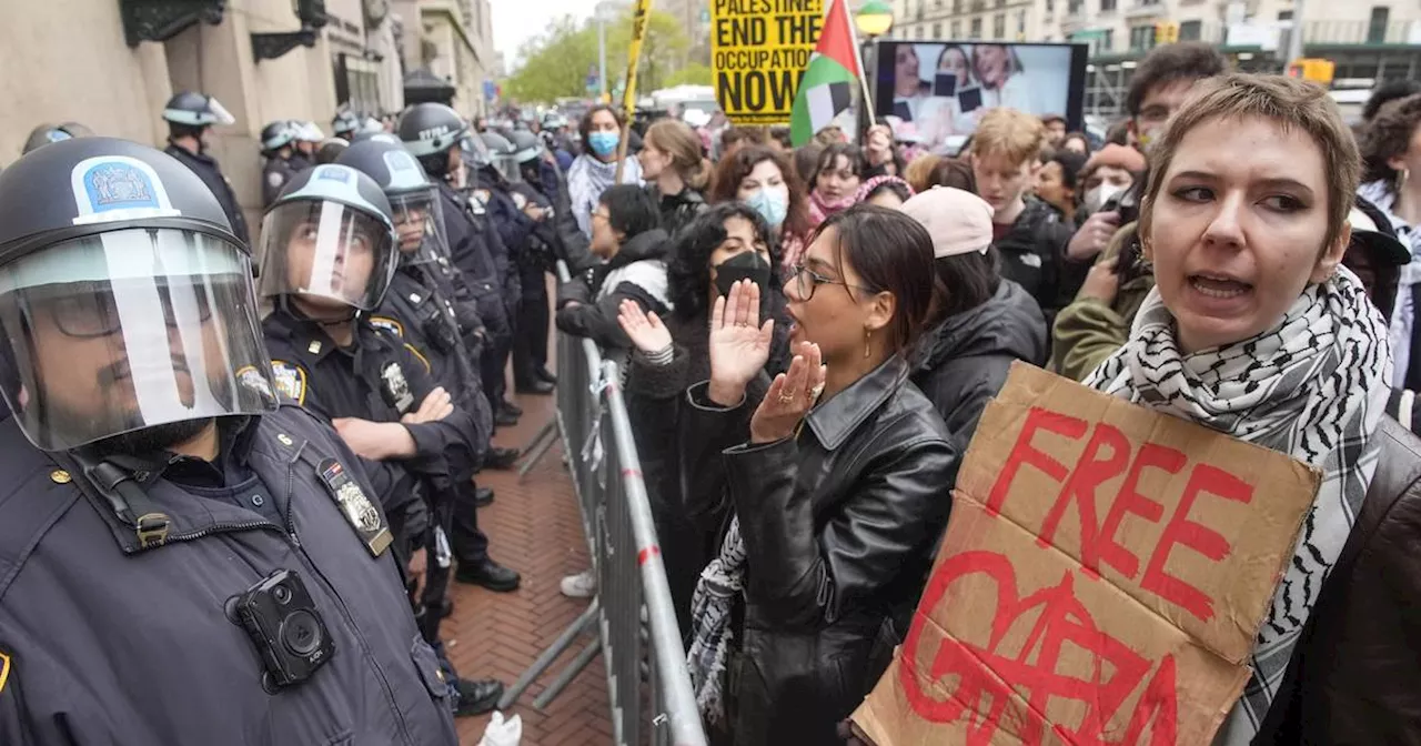 Wegen Gaza-Protesten: New Yorker Columbia University stellt auf Onlinebetrieb um​