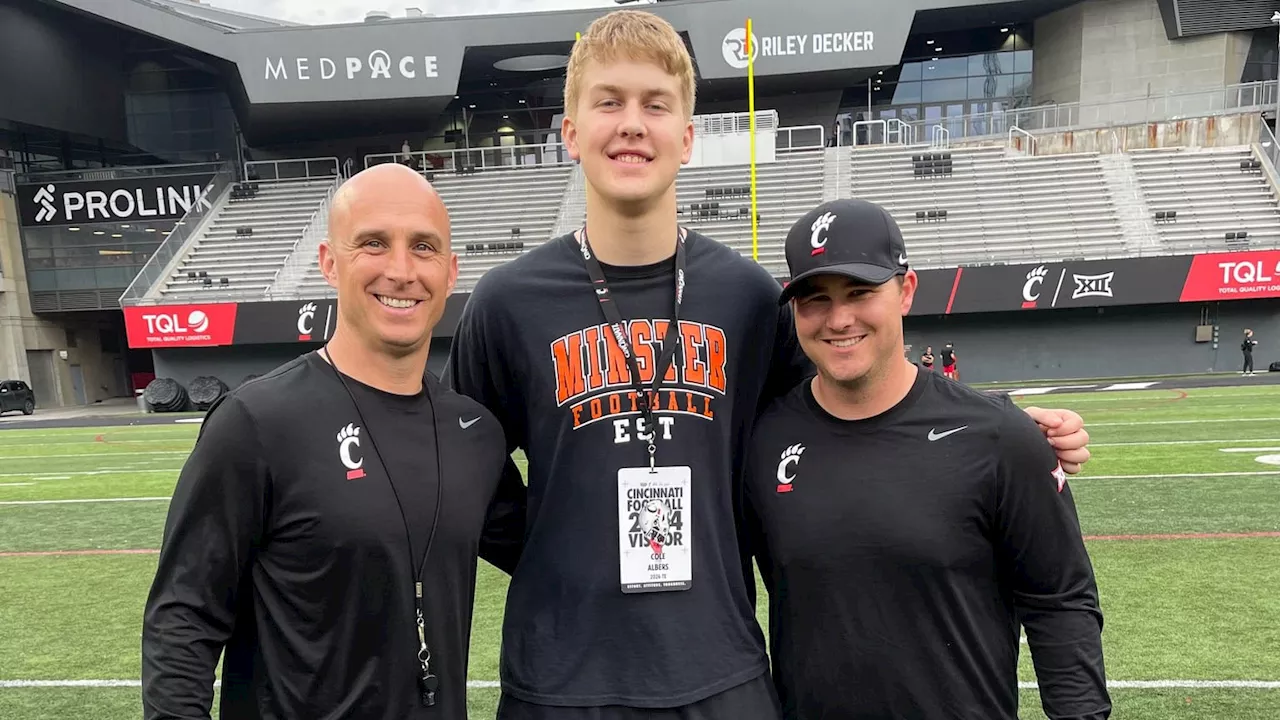 2026 Tight End Cole Albers Recaps Cincinnati Bearcats Visit