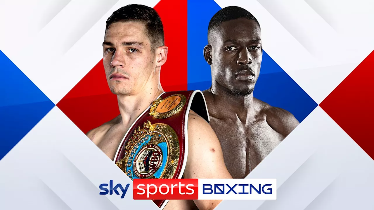 Chris Billam-Smith and Richard Riakporhe set for world title fight at Crystal Palace's Selhurst Park on June 15