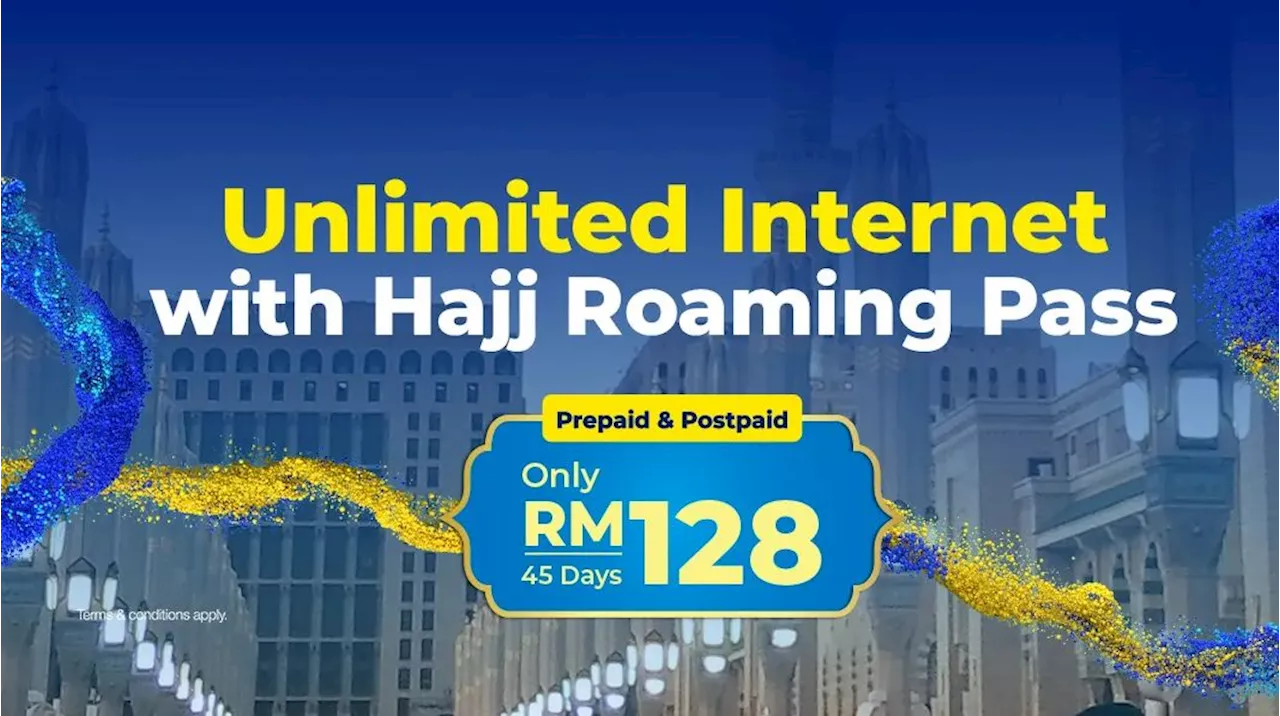 CelcomDigi Hajj Roaming Pass: Unlimited data in Saudi Arabia