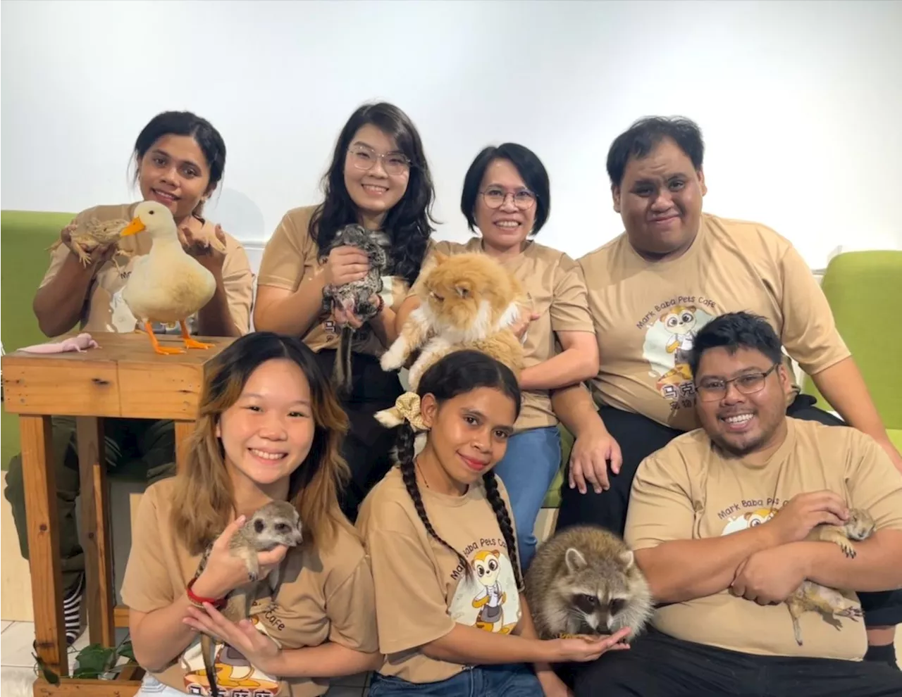 A Sabah pet cafe gives children a chance to get up-close with exotic animals