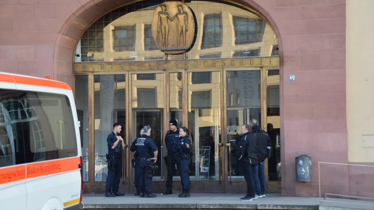 Mannheim: Polizei erschießt Randalierer in Universität