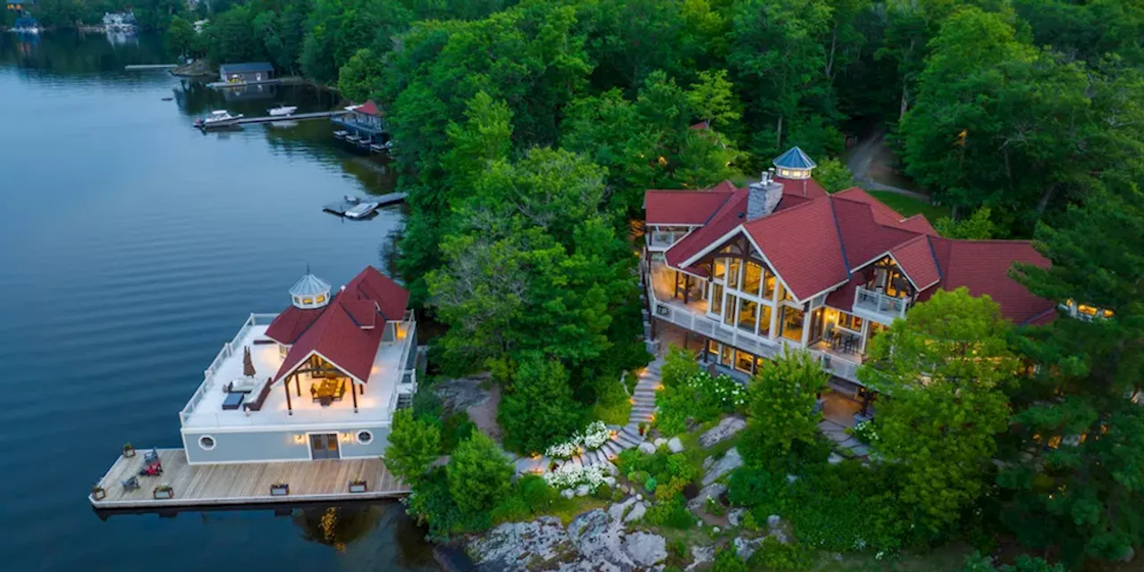 10-Acre Luxury Estate Offers Lakeside Living At Its Finest