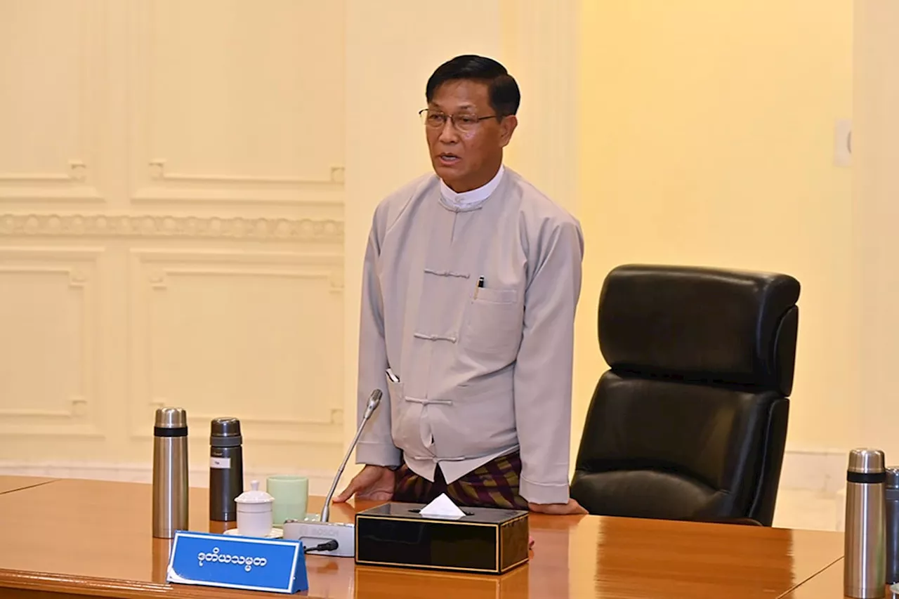 Myanmar’s figurehead vice president, a rare holdover from Suu Kyi's civilian government, steps down