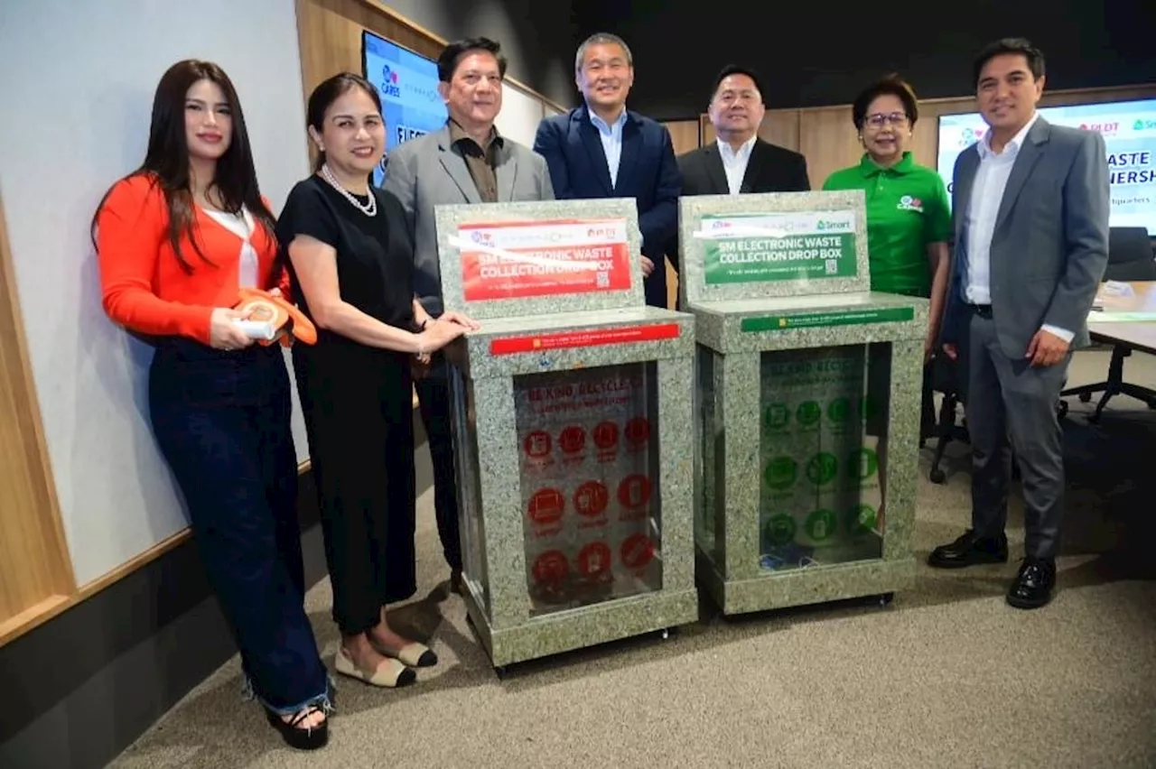 SM Cares partners with PLDT, Smart to promote responsible e-waste disposal