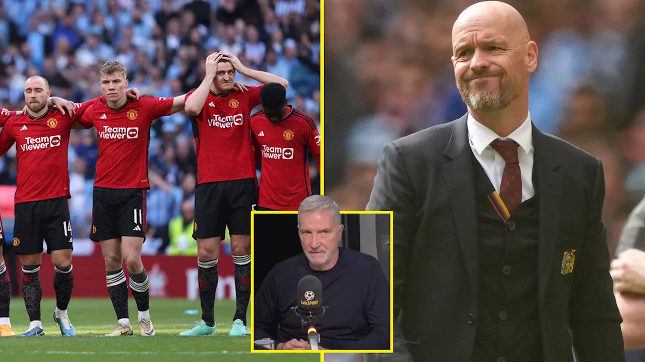 Erik ten Hag could win FA Cup and ruin Man City double dream and he’d still get sacked, says Graeme S...