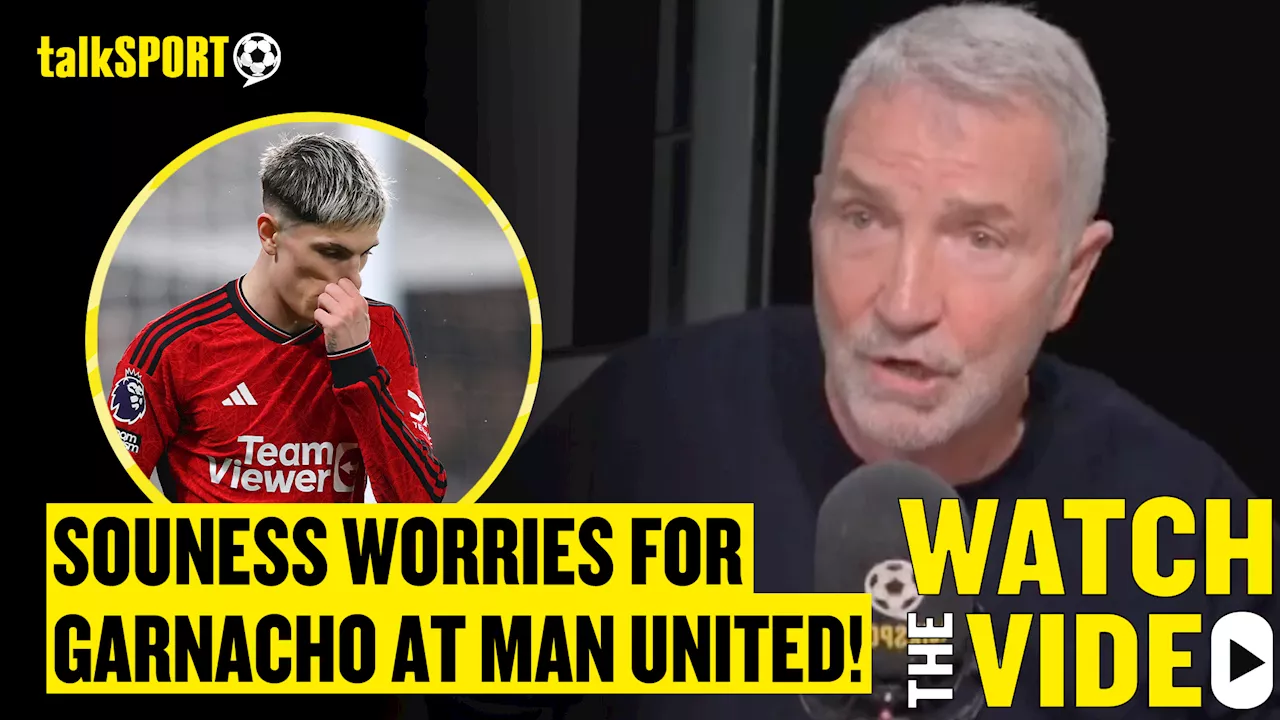 Graeme Souness fears for Alejandro Garnacho, as well as other Man United youngsters