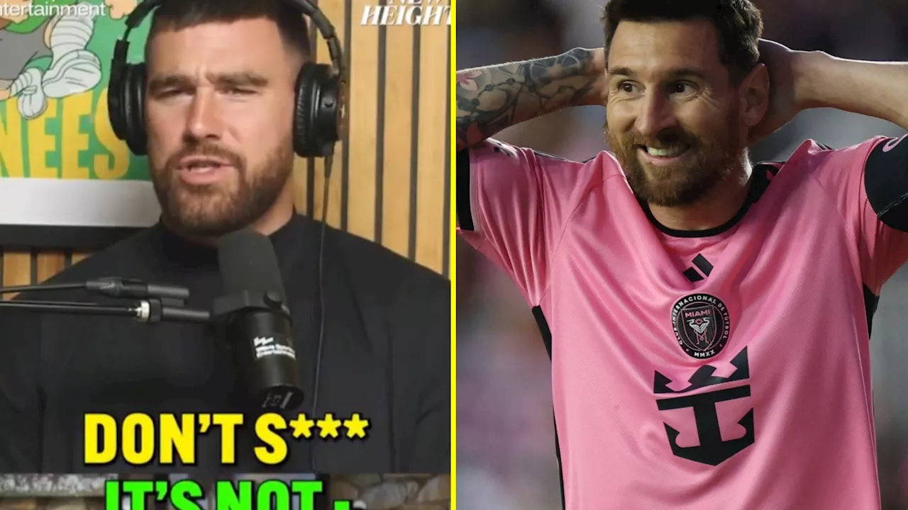 – Travis Kelce disagrees with brother Jason’s controversial Lionel Messi-Michael Jordan...