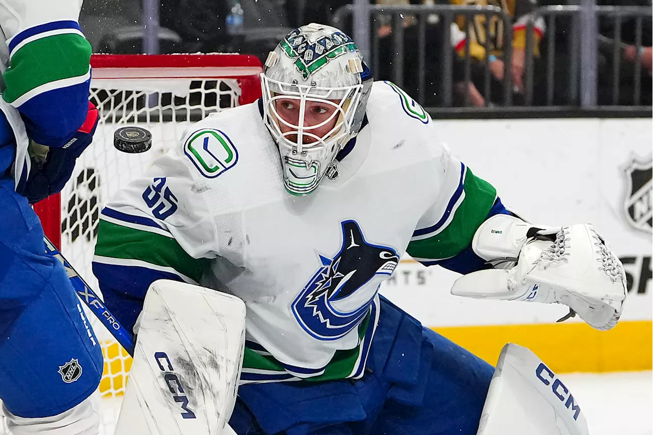 Canucks’ Thatcher Demko out for Game 2 vs. Predators with injury