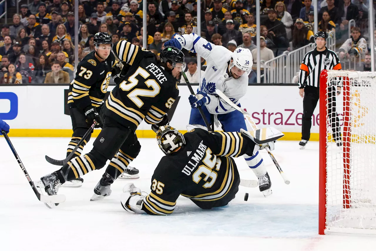 How the Bruins fell short of the Maple Leafs in Game 2 loss: 3 takeaways