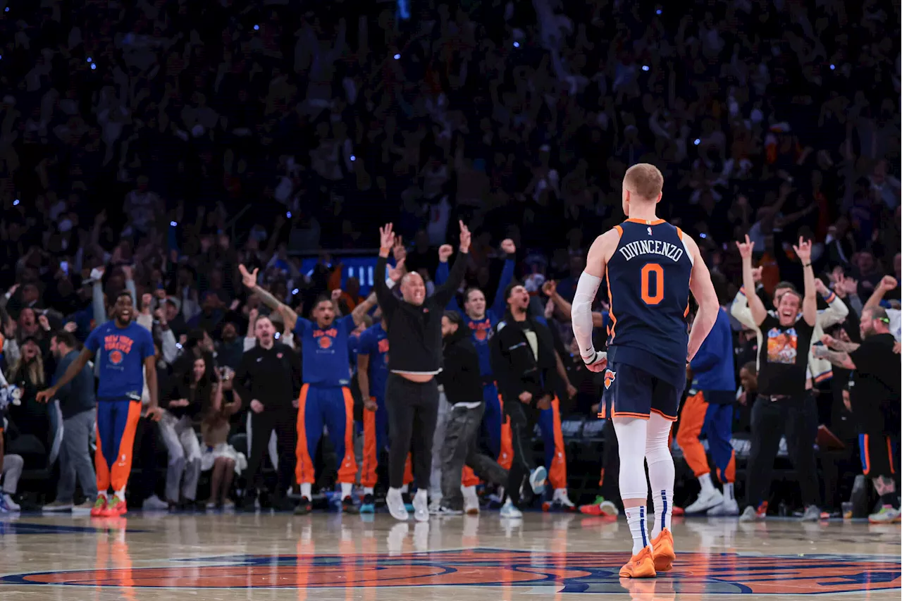 Knicks’ unbelievable comeback shocks 76ers: Donte DiVincenzo’s dagger clinches Game 2