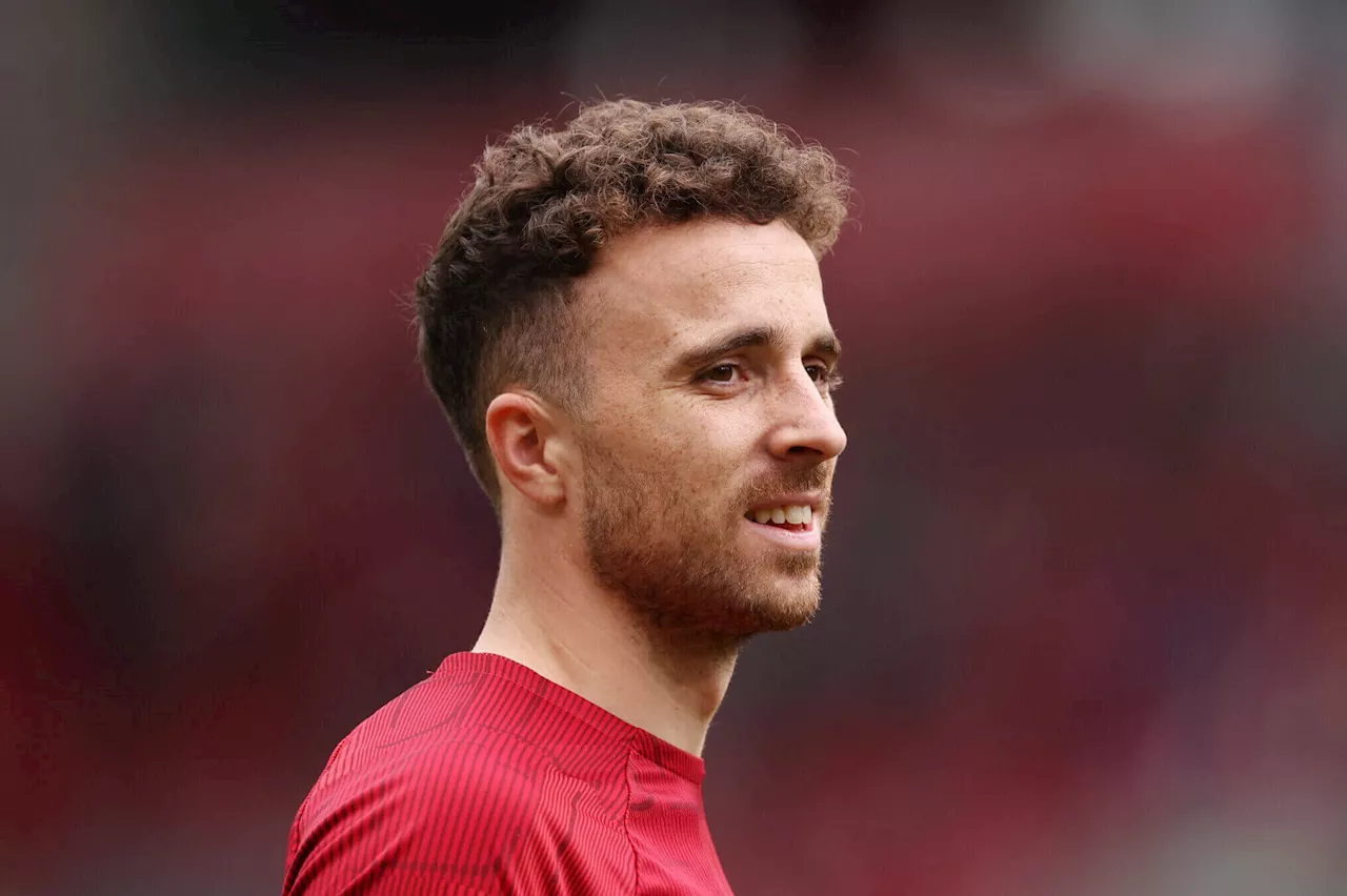 Liverpool’s Diogo Jota ruled out for two weeks with hip injury