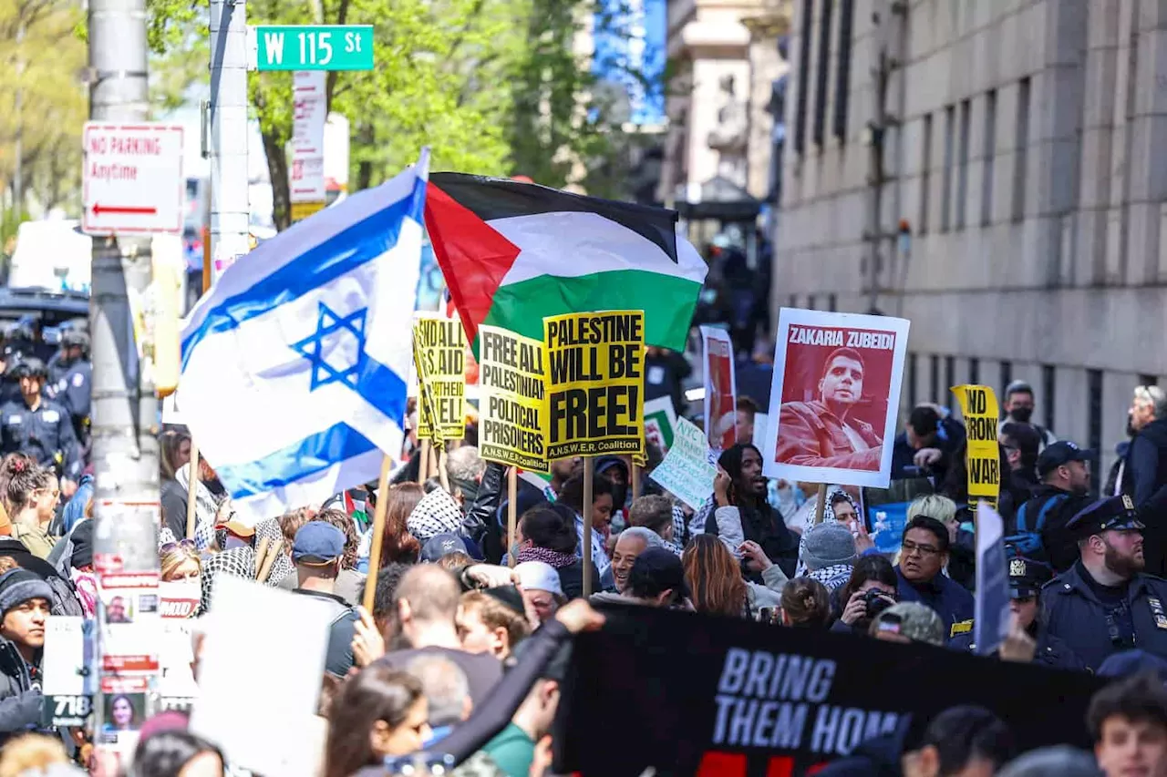 Tensions flare at US universities over Gaza protests