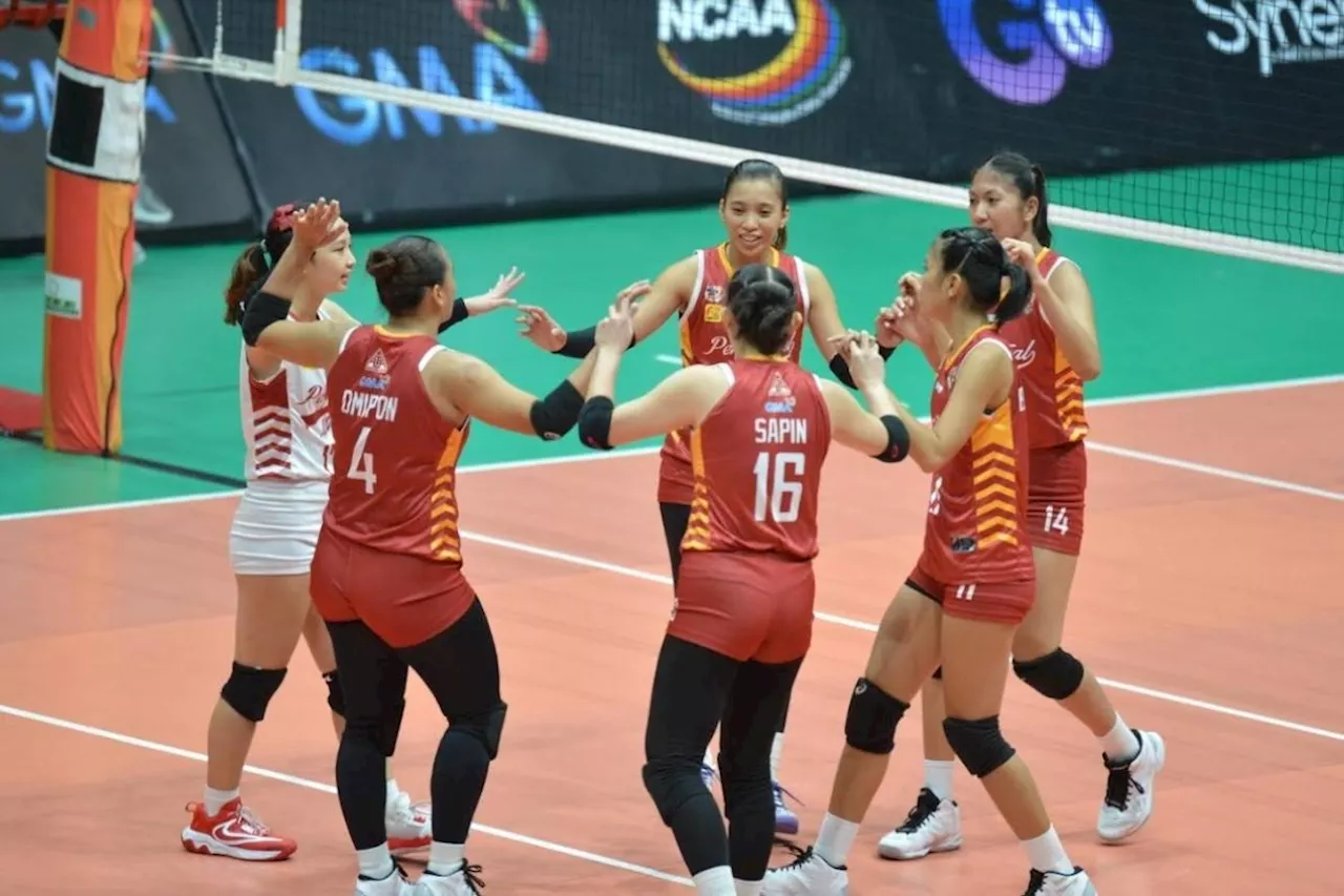 Perpetual Help clobbers San Beda in NCAA women's volleyball