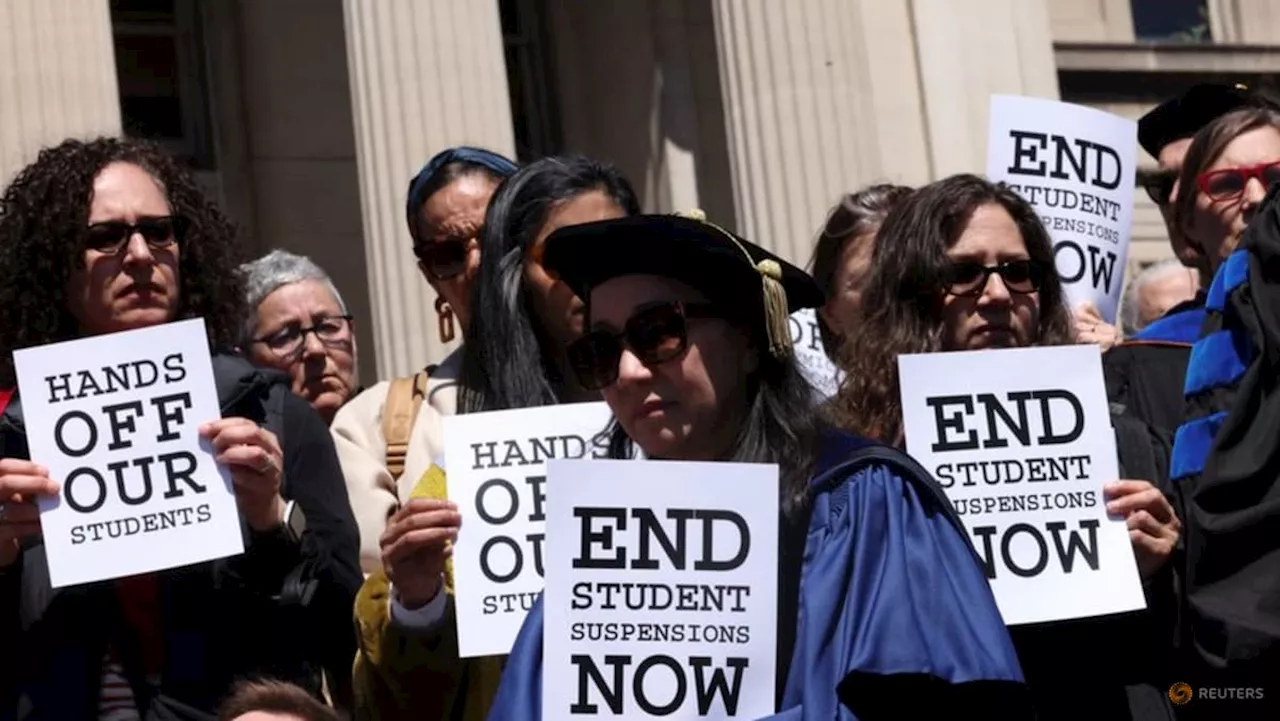 Pro-Palestinian protesters arrested at Yale, Columbia cancels in-person classes