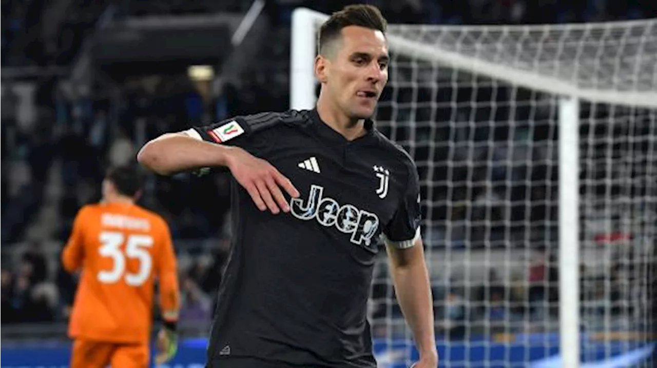 Juventus, Milik: 'Apprezziamo di essere in finale, speriamo di dare un po' di gioia ai tifosi'