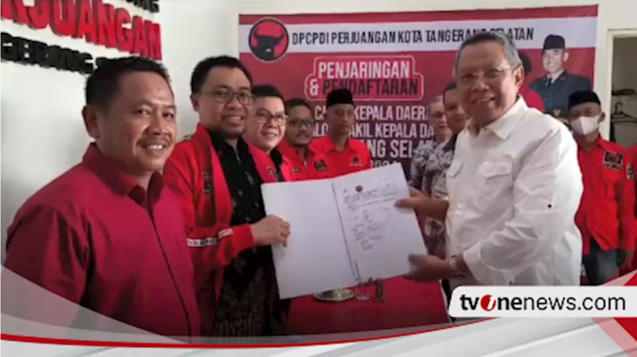 Daftar Pertama di DPC PDIP, Benyamin Davnie Kembali Maju di Pilkada 2024 Kota Tangsel