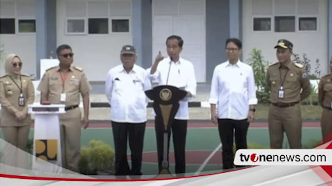 Presiden Jokowi Resmikan 147 Infrastruktur Rekonstruksi Pascagempa yang Melanda Sulawesi Barat 2021 Lalu