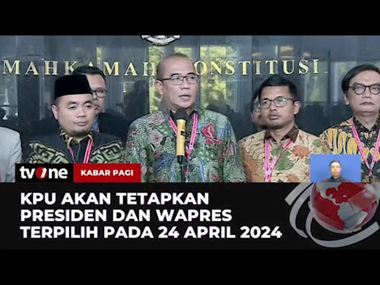 Usai Putusan MK, KPU Bakal Tetapkan Prabowo-Gibran sebagai Presiden dan Wakil Presiden Terpilih