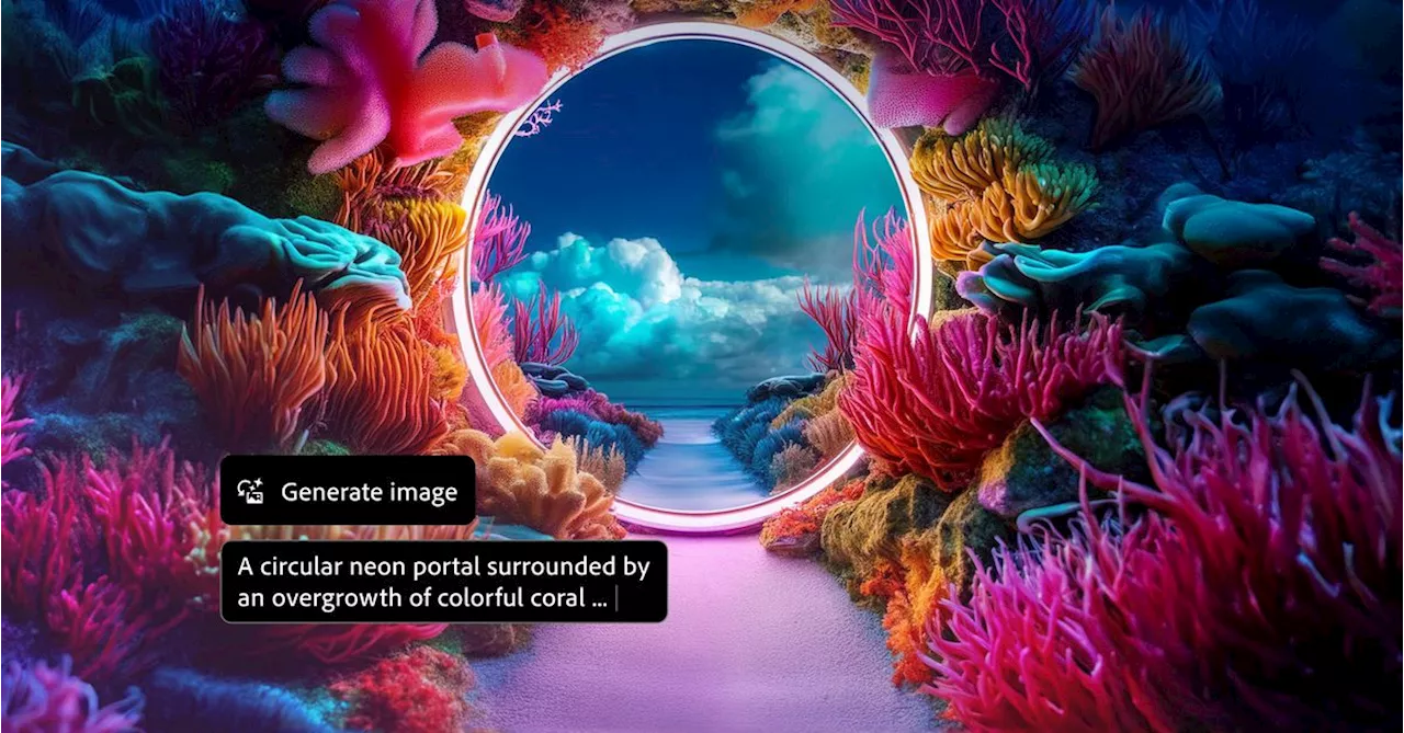 Adobe’s new Firefly model makes it easier to use Photoshop’s AI tools