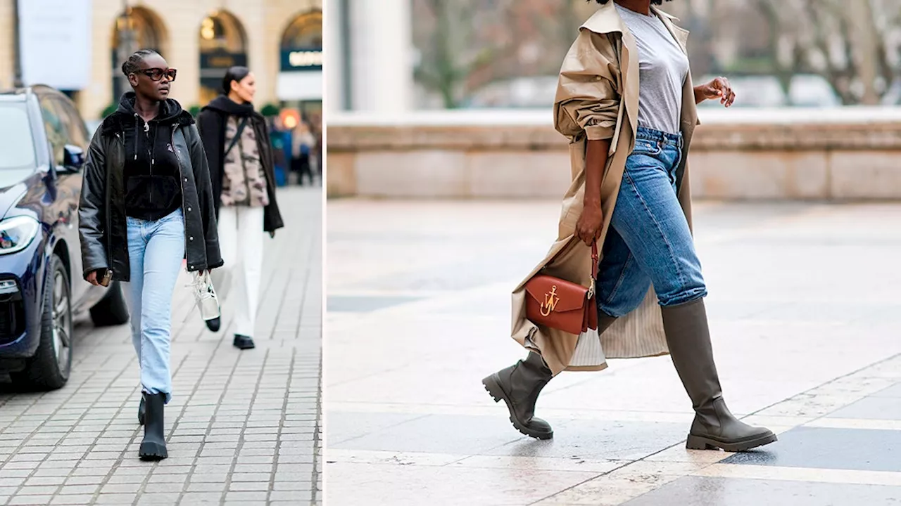Cómo llevar jeans con botas de lluvia en Primavera-Verano 2024