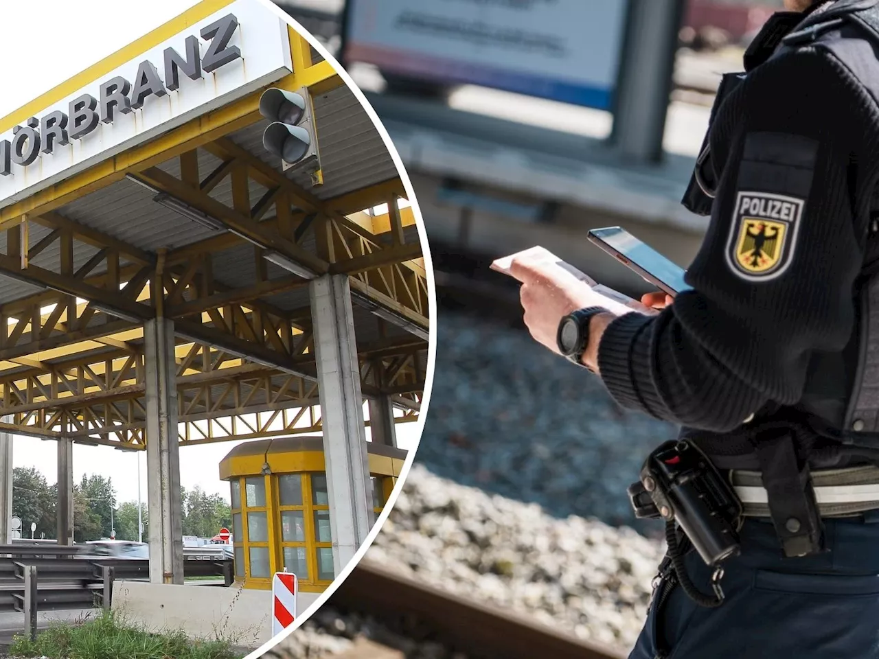 Bundespolizei nimmt Fälscher und Schleuser am Grenzübergang Hörbranz fest