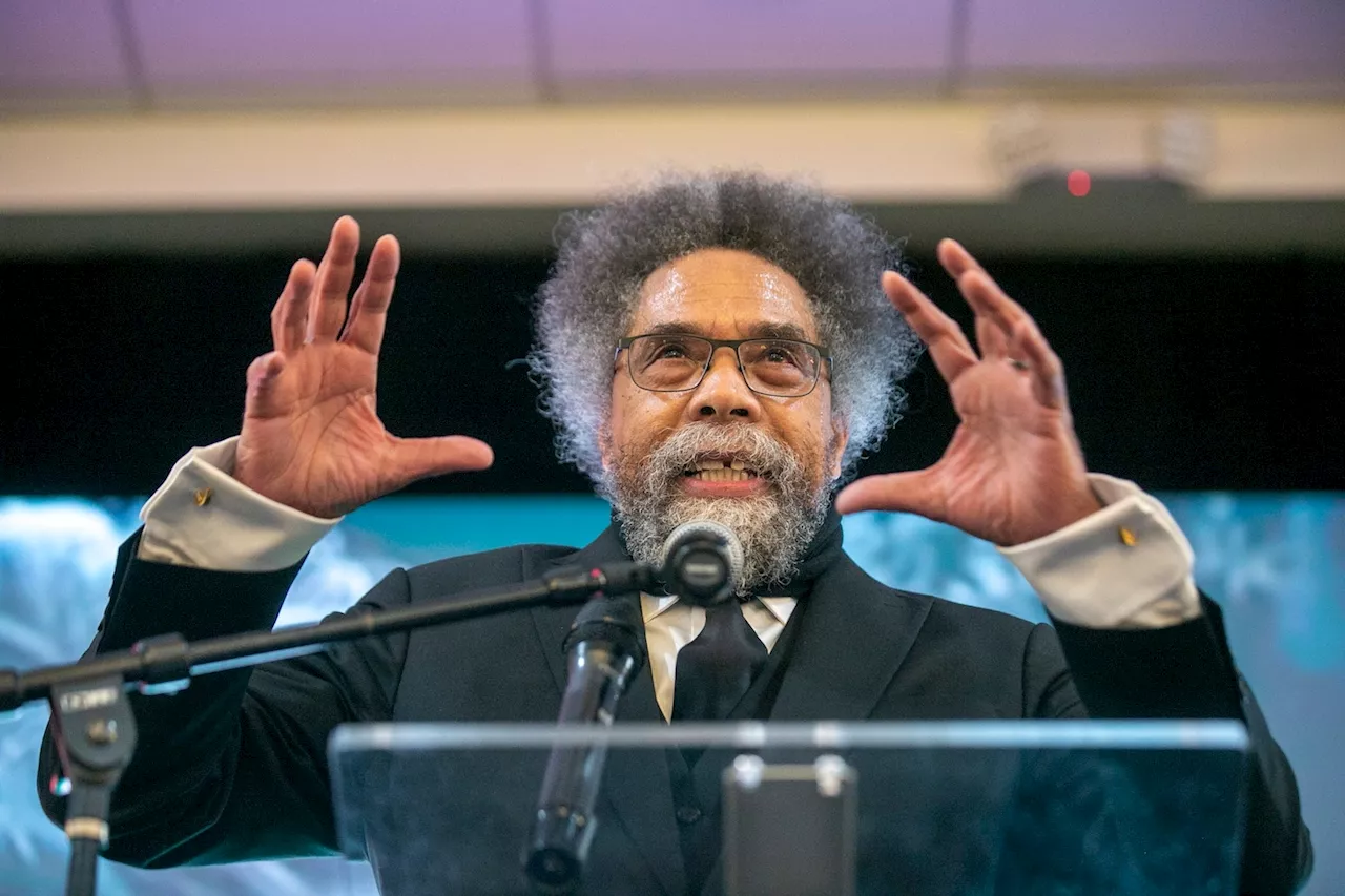 Cornel West, focusing on Gaza, has harsh critiques for opponents, former allies