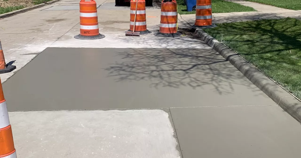 City of Cleveland fixes problem street where piece of concrete hit undercarriage of woman's car