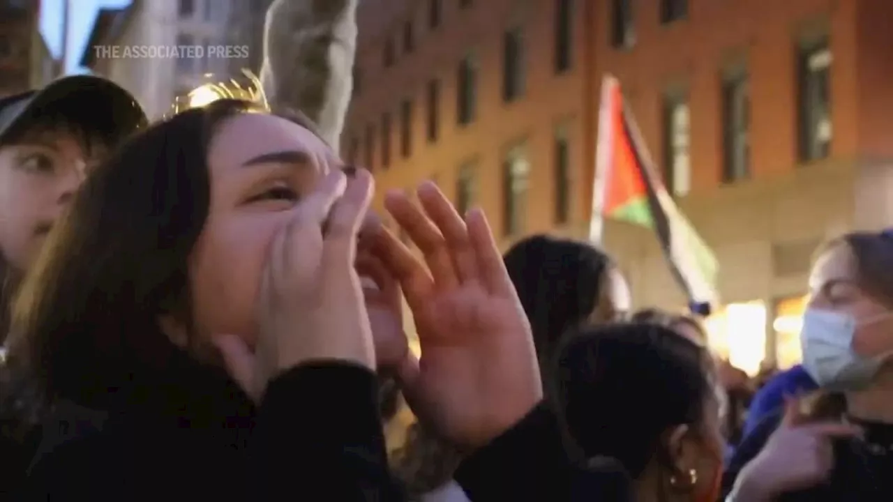 Dozens arrested at NYU pro-Palestinian protest