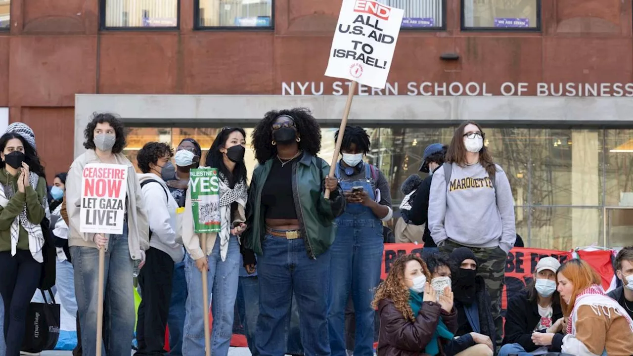 Pro-Palestinian Protests Escalate at Columbia, NYU and Other Schools