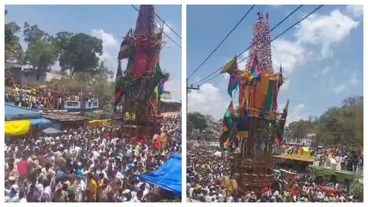 ಬಿಳಿಗಿರಿ ಬನದಲ್ಲಿ ಅದ್ದೂರಿಯಾಗಿ ನೆರವೇರಿದ ರಂಗನಾಥನ ರಥೋತ್ಸವ