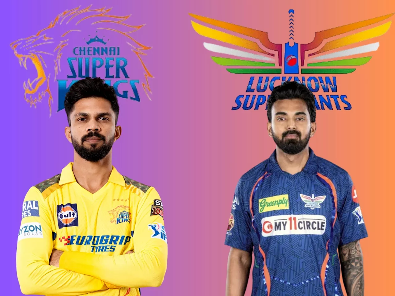 CSK vs LSG Live Score IPL 2024 : चेन्नईला पहिला धक्का अजिंक्य रहाणे बाद