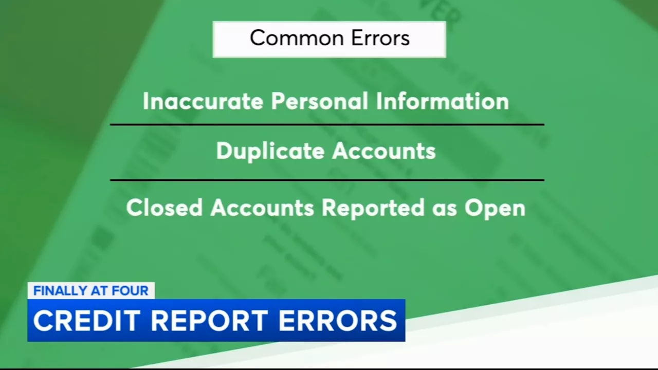 Dealing with credit report errors? Here are some tips to fix the issue right away