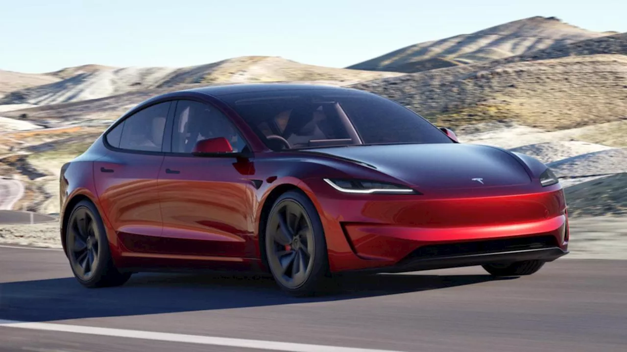 2025 Tesla Model 3 Performance packs more of a punch