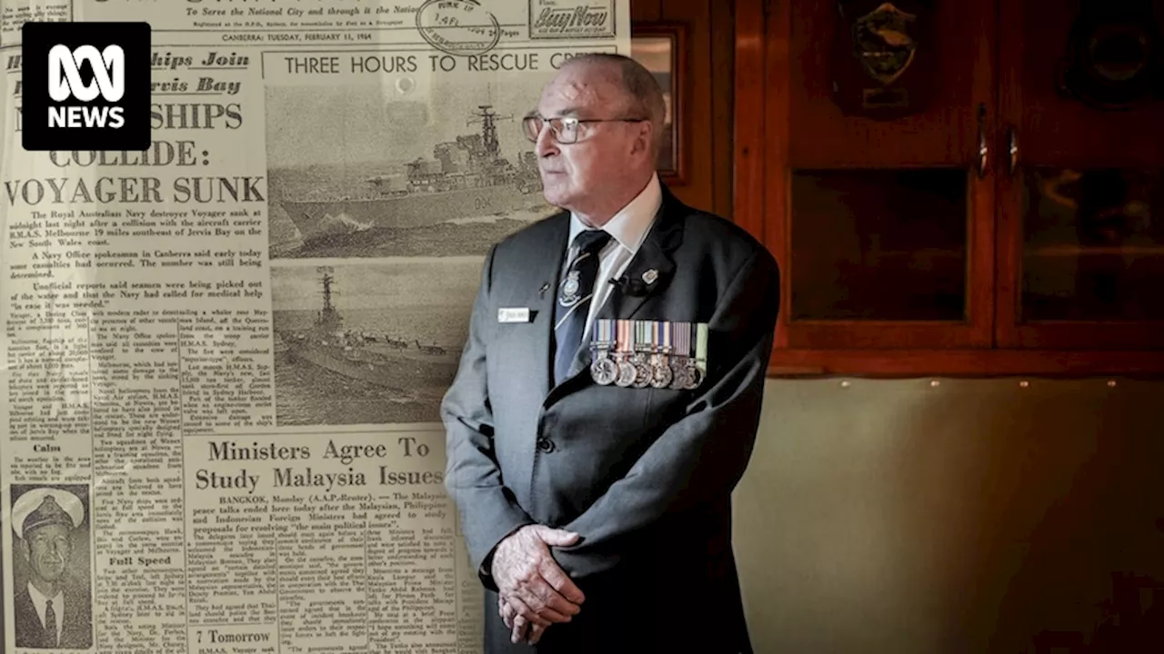 Navy veteran and survivor Brian Hopkins revisits HMAS Voyager collision, considers legacy and value of service