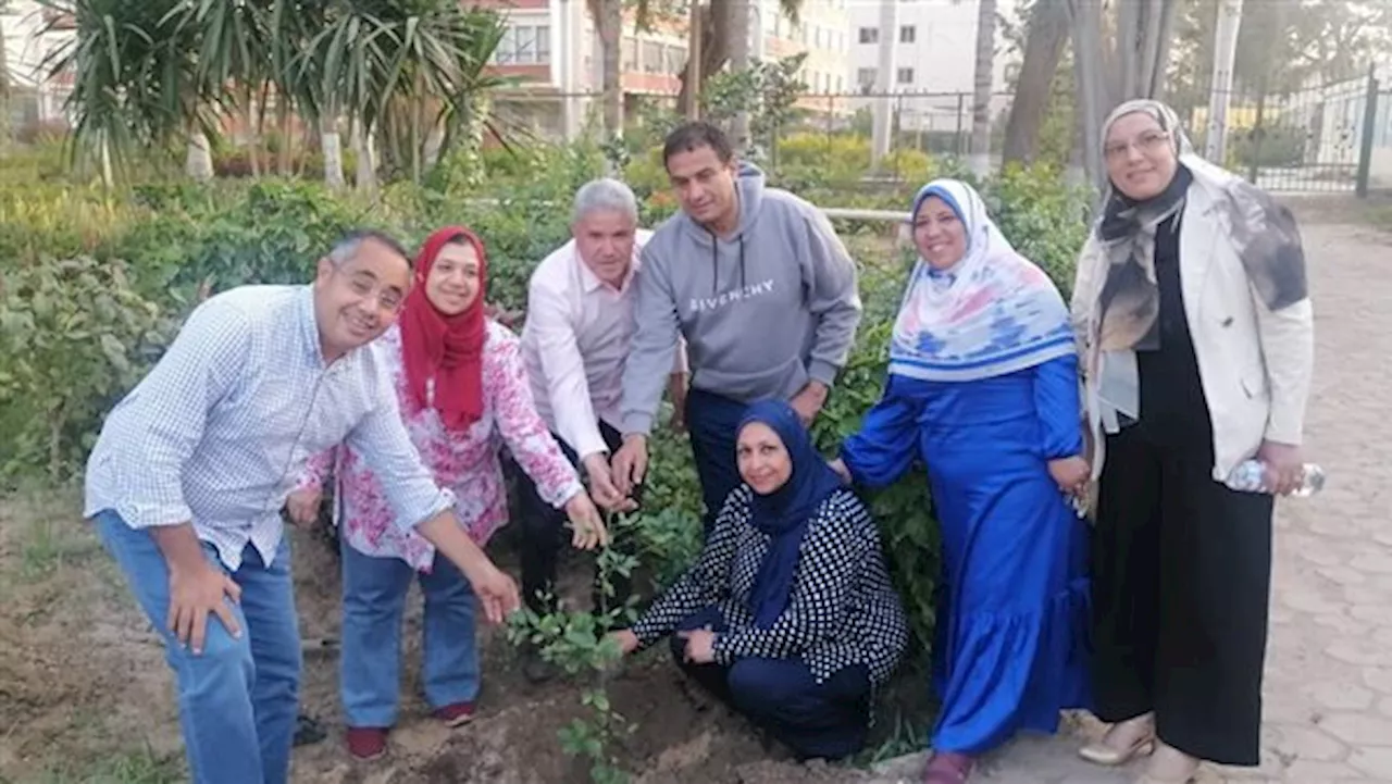 مع الاحتفال باليوم العالمي للأرض.. مباردة 'ازرع شجرة' بـ'زراعة عين شمس'