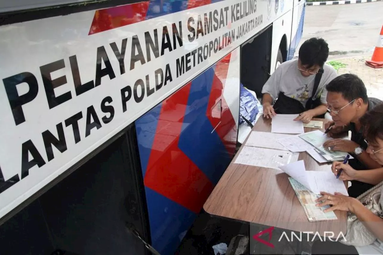 Layanan SIM Keliling ada di lima lokasi di Jakarta