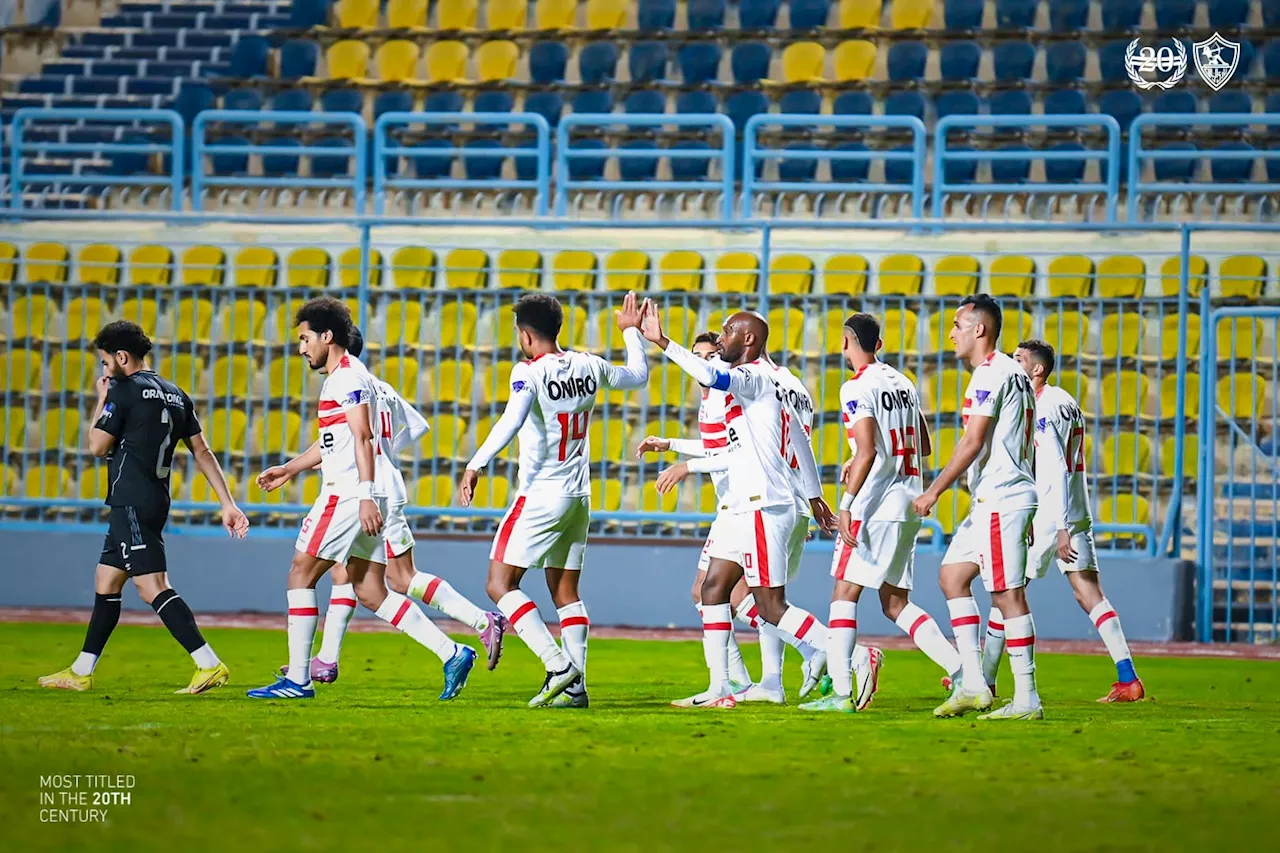 قائمة الزمالك لمباراة دريمز الغاني في الكونفدرالية.. عودة زيزو