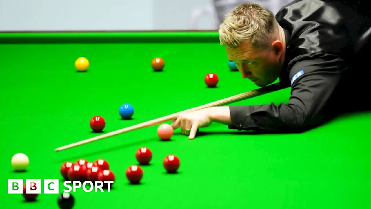 World Snooker Championship: Wilson wins but misses out on 147