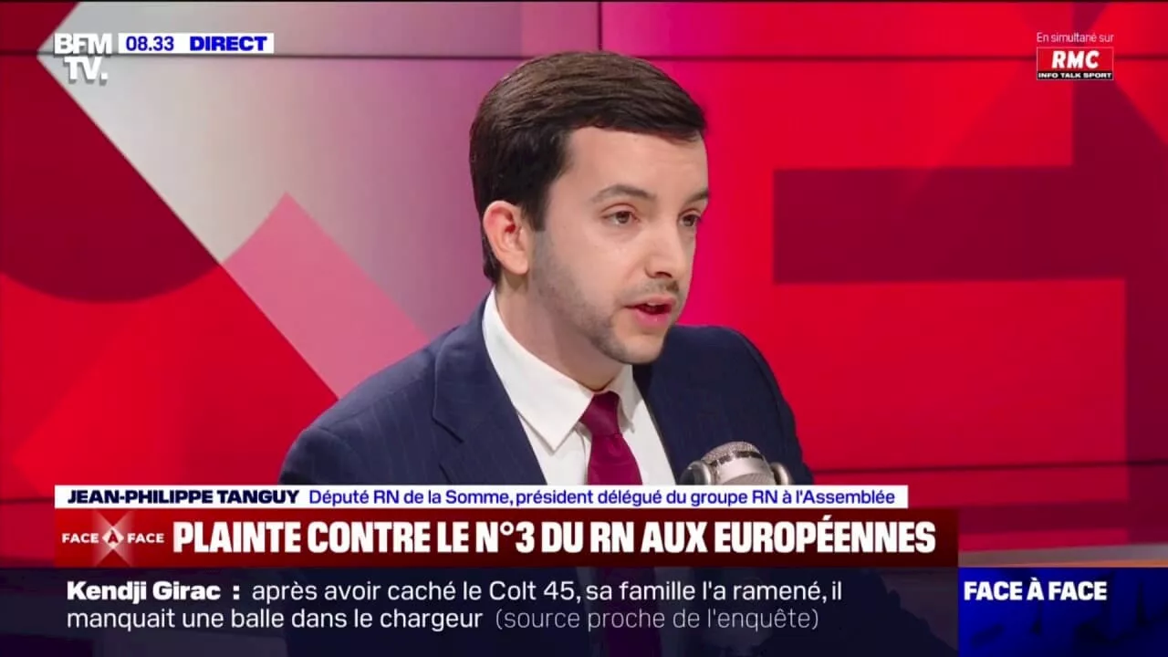 Fabrice Leggeri visé par une plainte: 'Il a fait son devoir', affirme Jean-Philippe Tanguy (@JphTanguy)