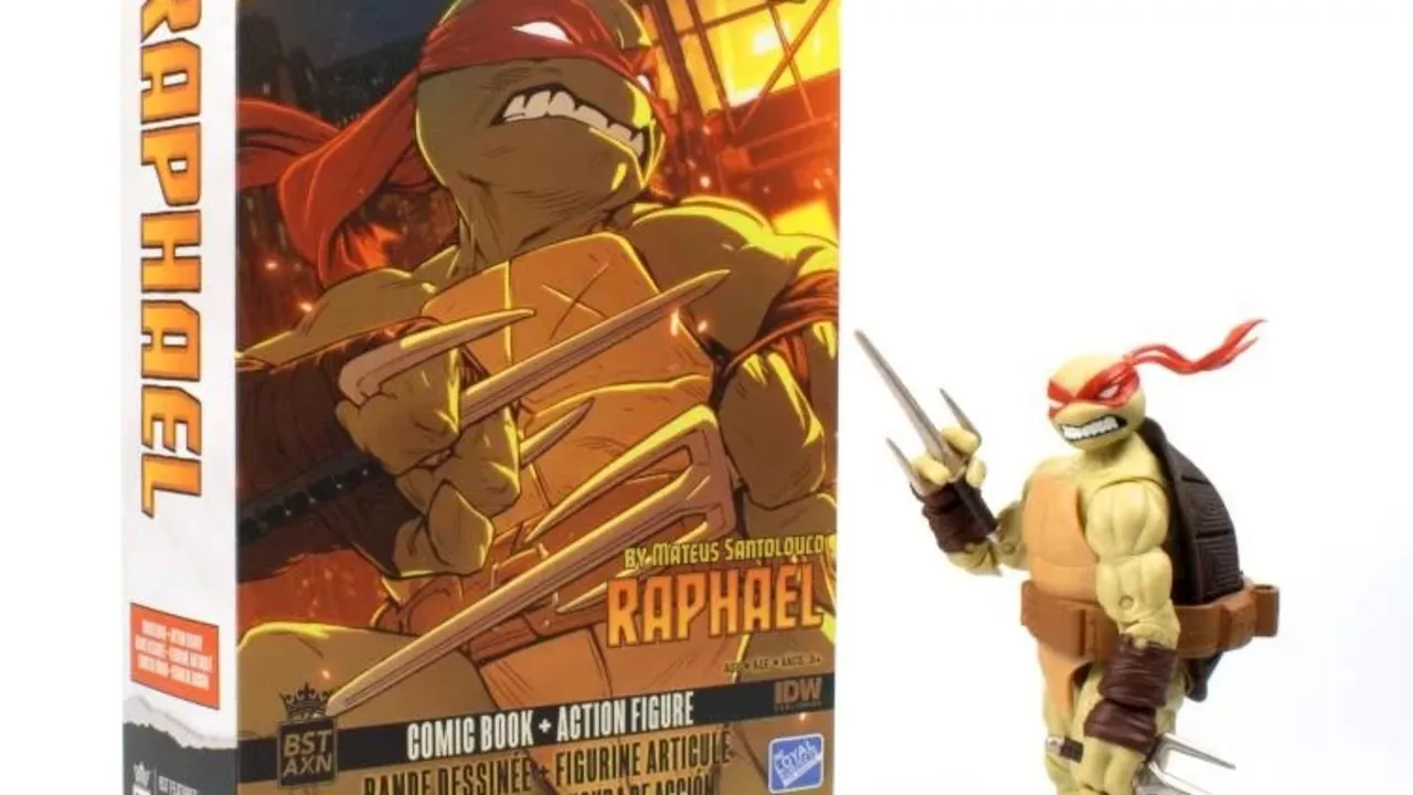 The Loyal Subjects Debuts New TMNT Heroes IDW Raphael Figure