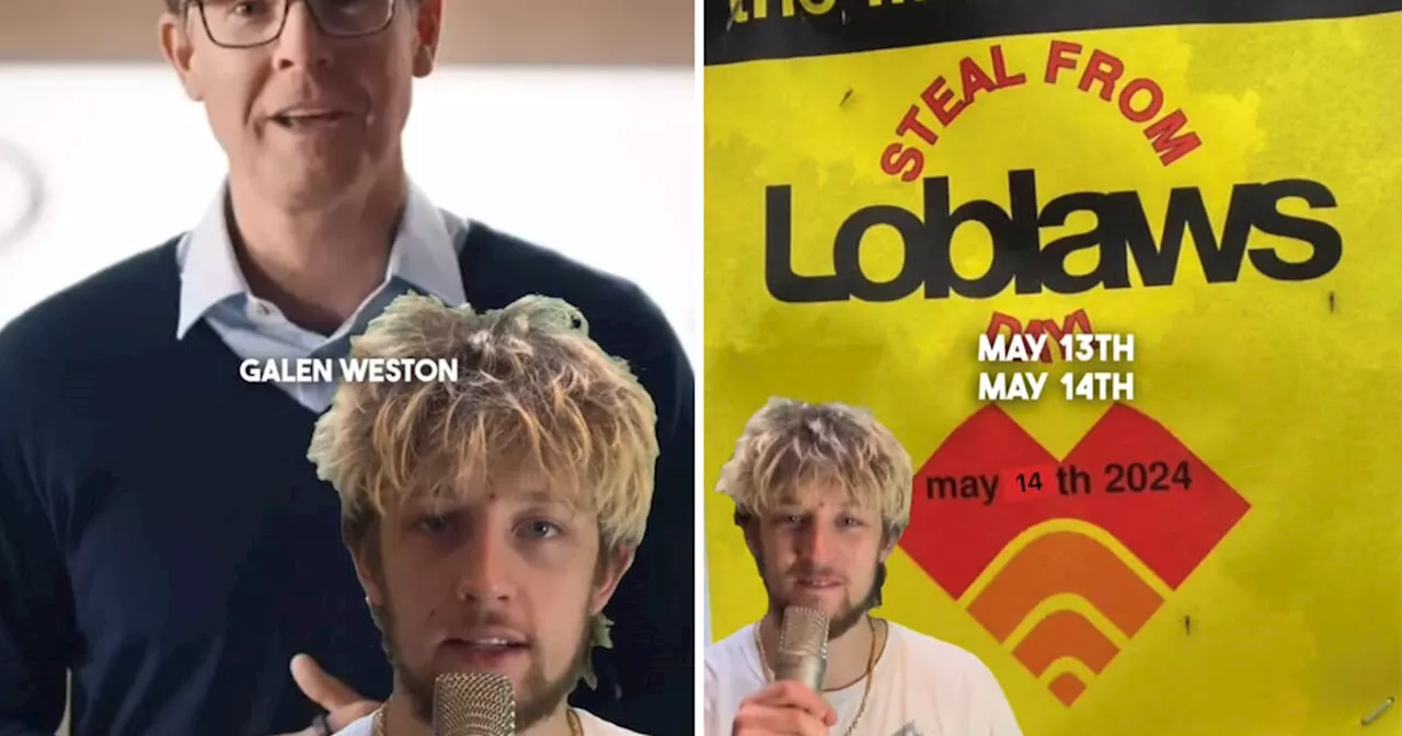 Someone released a 'Steal from Loblaws Day' song and people have mixed reactions