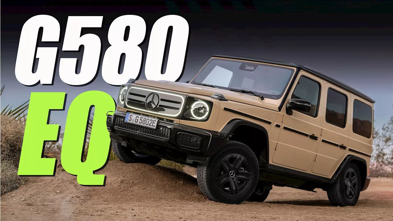 579 HP Quad-Motor Mercedes G580 EQ Can Outcrawl And Outwade The ICE G