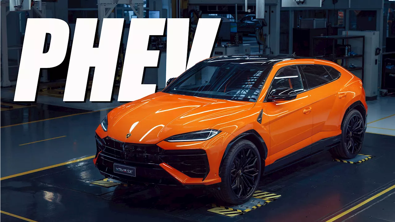 Lamborghini Urus SE Is A 789 HP PHEV With A 37-Mile Range