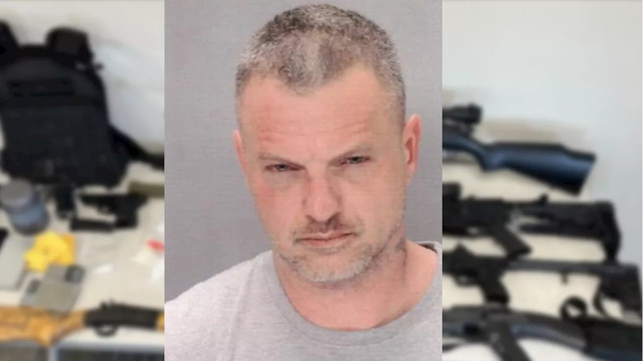 Police seize over 200 grams of meth, firearms from Lancaster Co. man