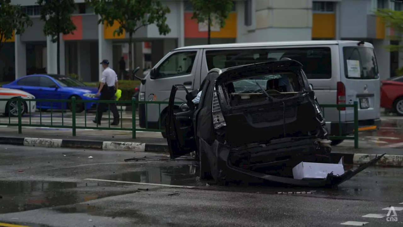 Tampines accident: Man to be charged with 4 offences including dangerous driving causing death