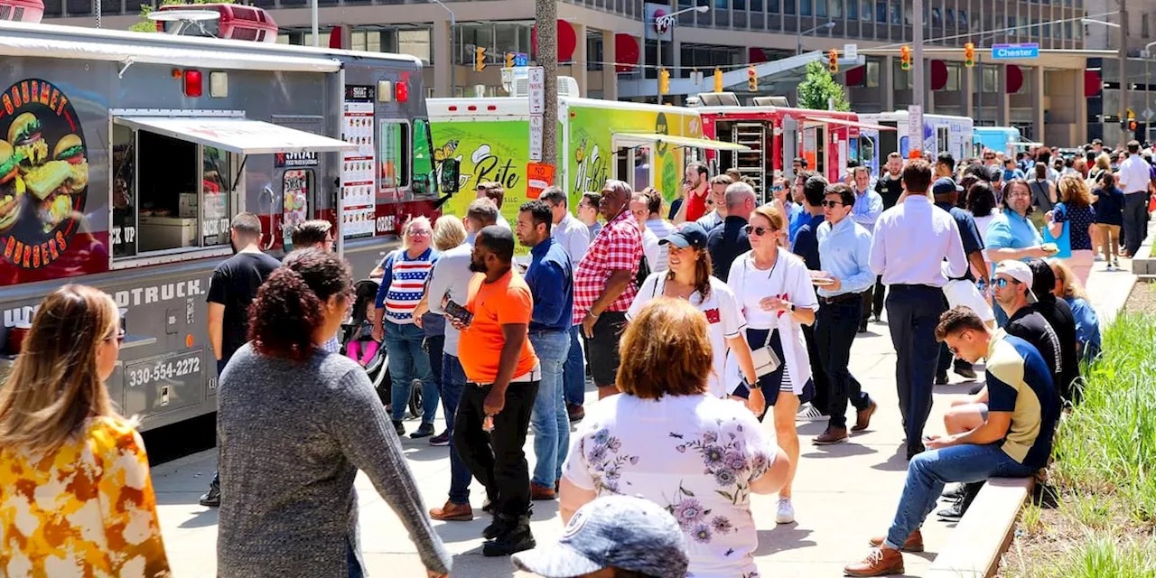 Downtown Cleveland to host food trucks every weekday this summer