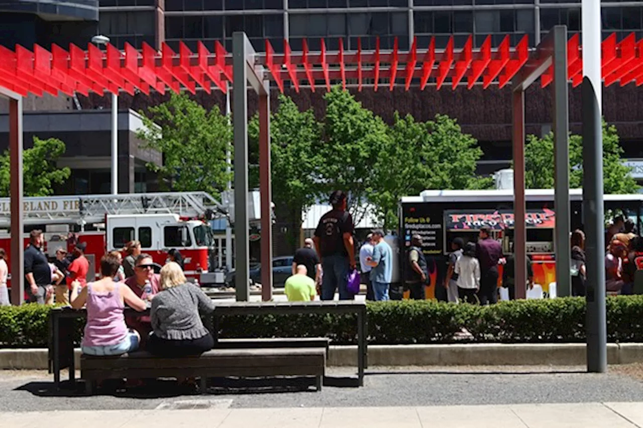 Food Truck Lunch Events Arrive in Downtown Cleveland Every Weekday for the Summer Starting May 1st